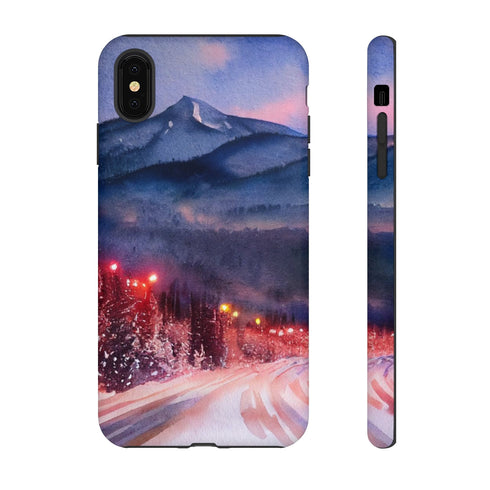 Christmas in Vail Colorado - Impact Resistant Phone Case iPhone XS MAX Matte